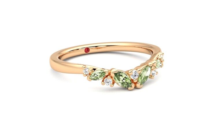 Taylor & Hart Wicklow Wedding Ring 360 degree image 5