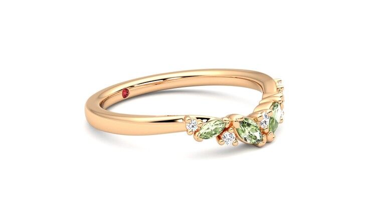 Taylor & Hart Wicklow Wedding Ring 360 degree image 7