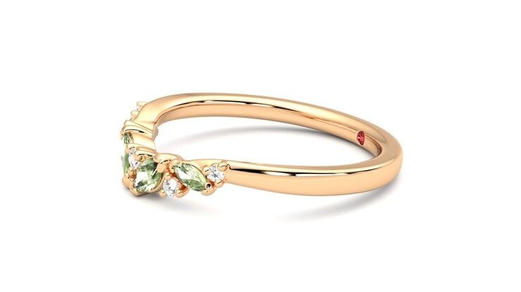 Taylor & Hart Wicklow Wedding Ring 360 degree image 22