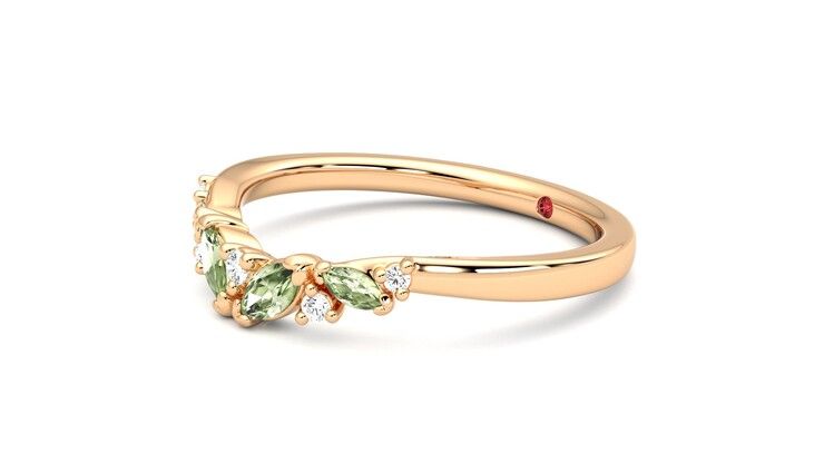 Taylor & Hart Wicklow Wedding Ring 360 degree image 23