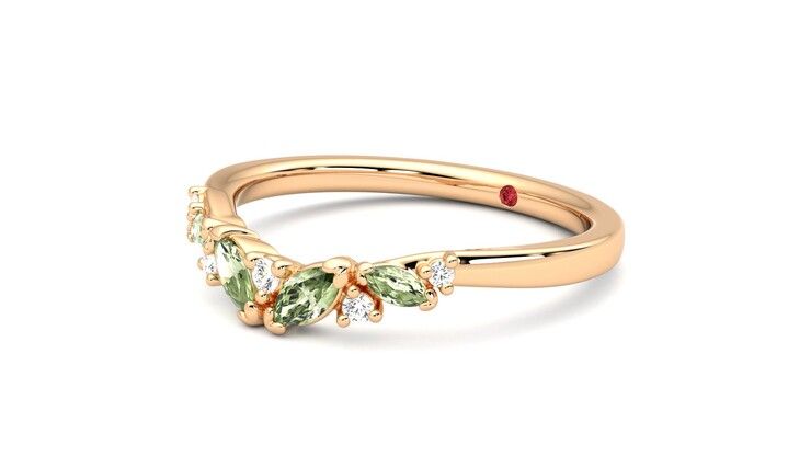Taylor & Hart Wicklow Wedding Ring 360 degree image 24