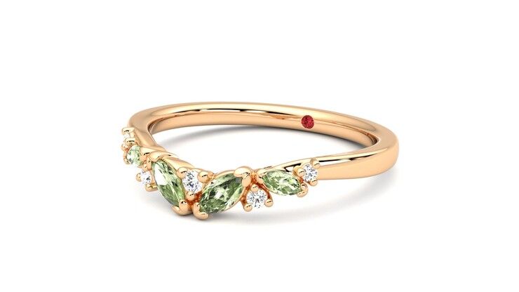 Taylor & Hart Wicklow Wedding Ring 360 degree image 25