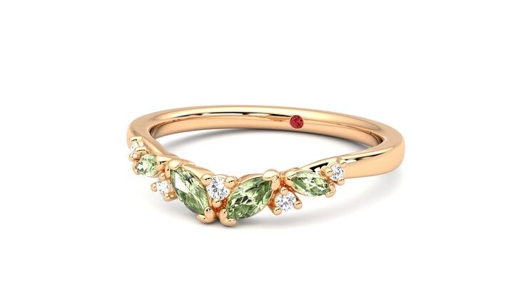 Taylor & Hart Wicklow Wedding Ring 360 degree image 26