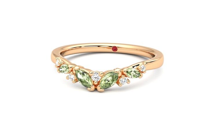 Taylor & Hart Wicklow Wedding Ring 360 degree image 27
