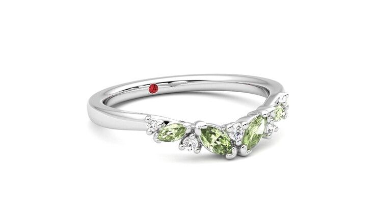 Taylor & Hart Wicklow Wedding Ring 360 degree image 5