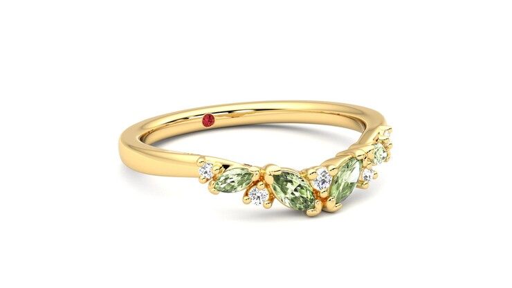 Taylor & Hart Wicklow Wedding Ring 360 degree image 5