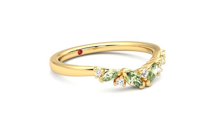 Taylor & Hart Wicklow Wedding Ring 360 degree image 6