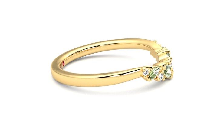 Taylor & Hart Wicklow Wedding Ring 360 degree image 9