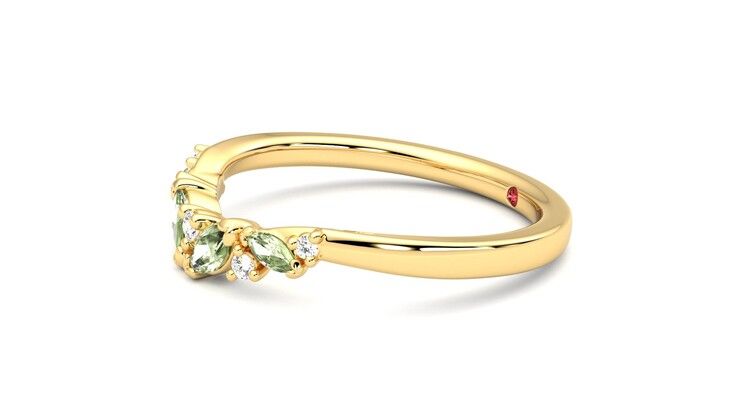 Taylor & Hart Wicklow Wedding Ring 360 degree image 22