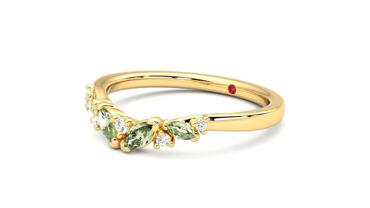 Taylor & Hart Wicklow Wedding Ring 360 degree image 24