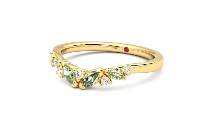 Taylor & Hart Wicklow Wedding Ring 360 degree image 25