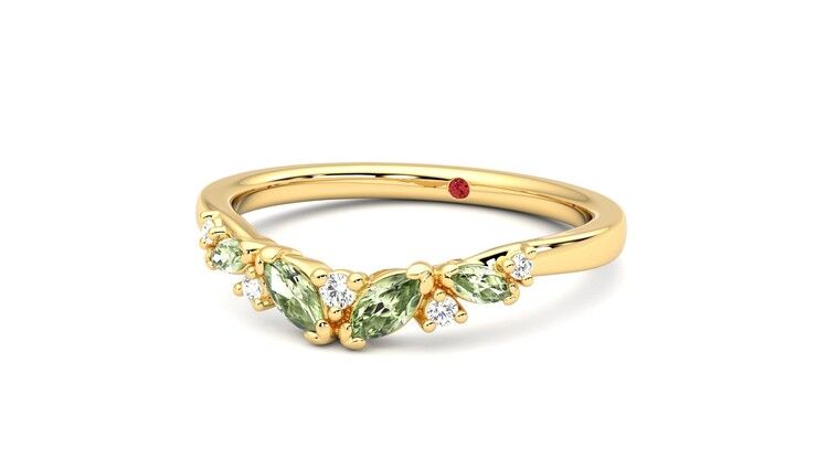 Taylor & Hart Wicklow Wedding Ring 360 degree image 26