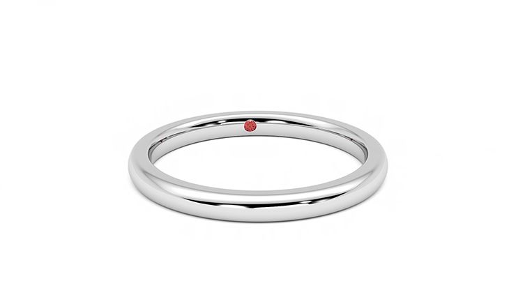 Taylor & Hart Willow Wedding Ring 360 degree image 2
