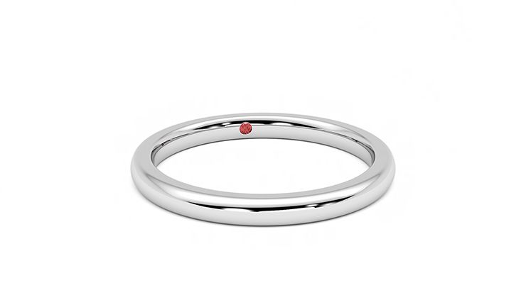 Taylor & Hart Willow Wedding Ring 360 degree image 3