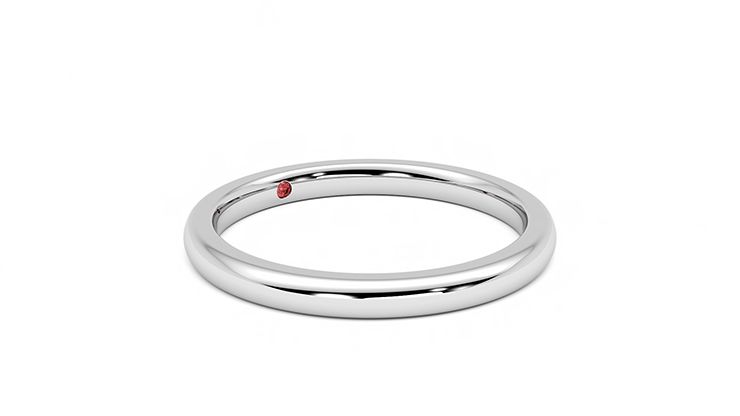 Taylor & Hart Willow Wedding Ring 360 degree image 6