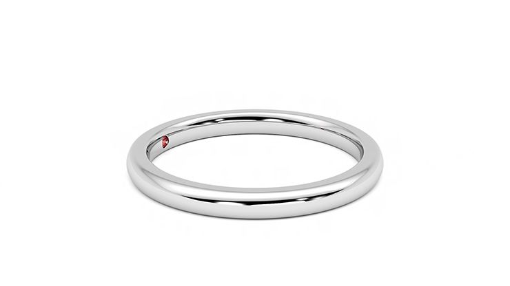 Taylor & Hart Willow Wedding Ring 360 degree image 8