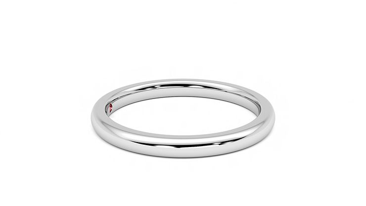 Taylor & Hart Willow Wedding Ring 360 degree image 9