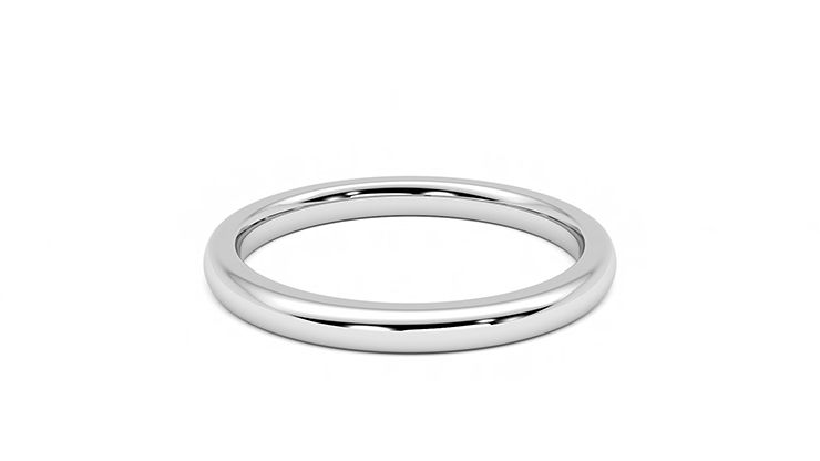 Taylor & Hart Willow Wedding Ring 360 degree image 14