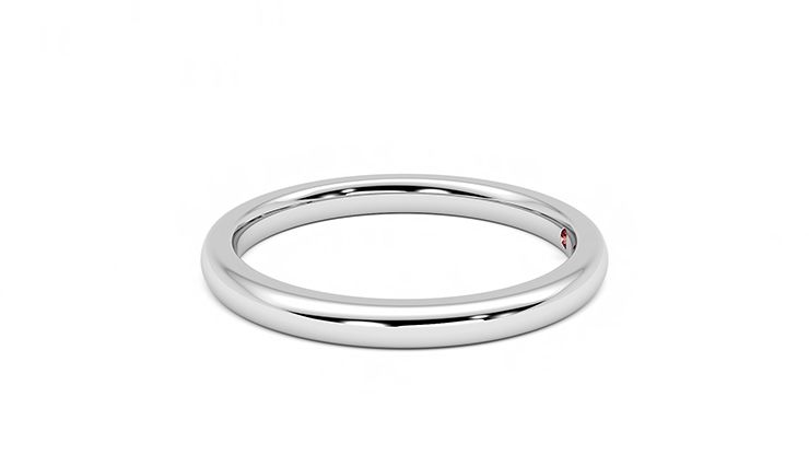 Taylor & Hart Willow Wedding Ring 360 degree image 21