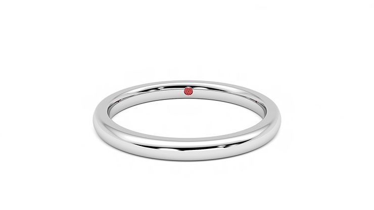 Taylor & Hart Willow Wedding Ring 360 degree image 29