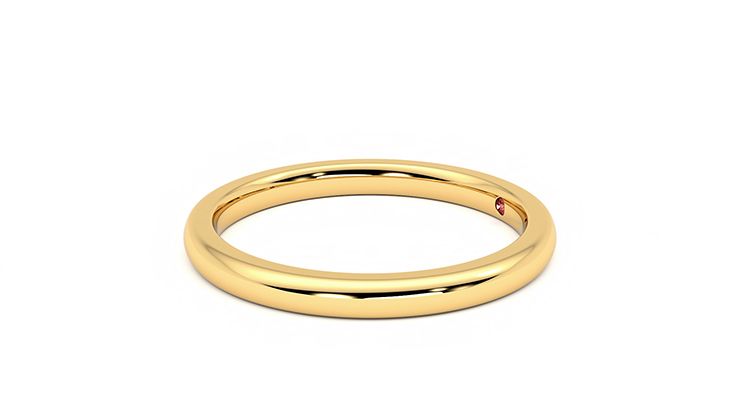 Taylor & Hart Willow Wedding Ring 360 degree image 22