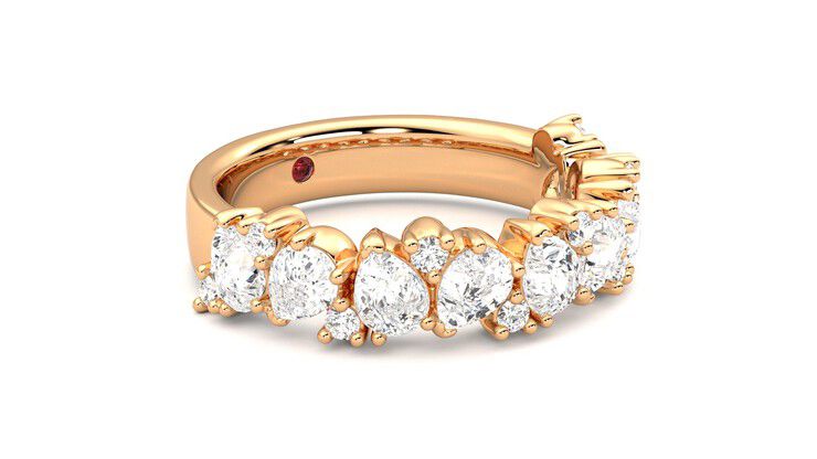 Taylor & Hart Wonder Wedding Ring 360 degree image 5