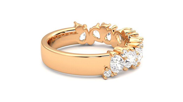 Taylor & Hart Wonder Wedding Ring 360 degree image 10