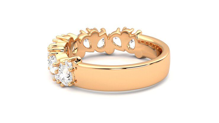 Taylor & Hart Wonder Wedding Ring 360 degree image 17