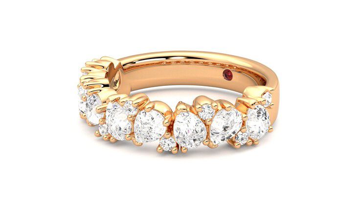Taylor & Hart Wonder Wedding Ring 360 degree image 23