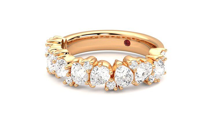 Taylor & Hart Wonder Wedding Ring 360 degree image 24
