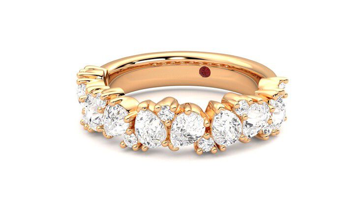 Taylor & Hart Wonder Wedding Ring 360 degree image 25