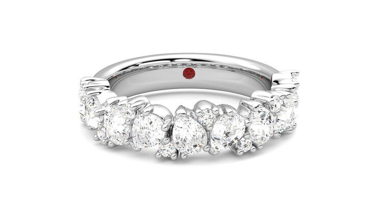 Taylor & Hart Wonder Wedding Ring 360 degree image 0