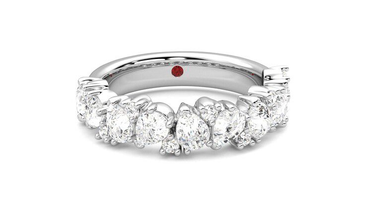 Taylor & Hart Wonder Wedding Ring 360 degree image 2