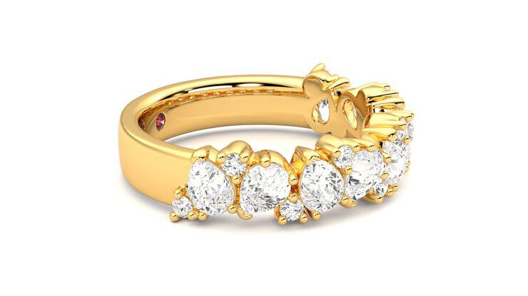 Taylor & Hart Wonder Wedding Ring 360 degree image 8