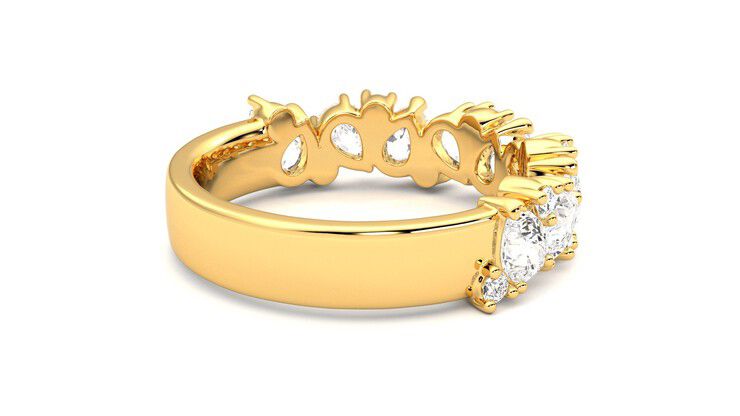 Taylor & Hart Wonder Wedding Ring 360 degree image 11