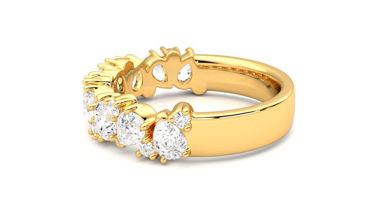 Taylor & Hart Wonder Wedding Ring 360 degree image 19