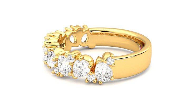Taylor & Hart Wonder Wedding Ring 360 degree image 20