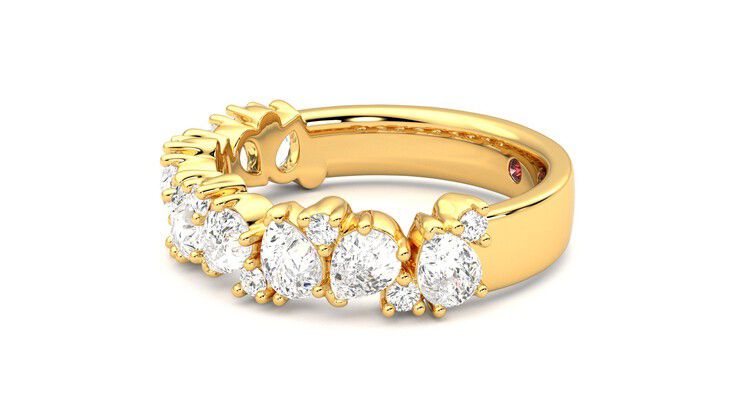Taylor & Hart Wonder Wedding Ring 360 degree image 21