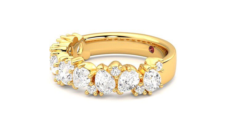 Taylor & Hart Wonder Wedding Ring 360 degree image 22
