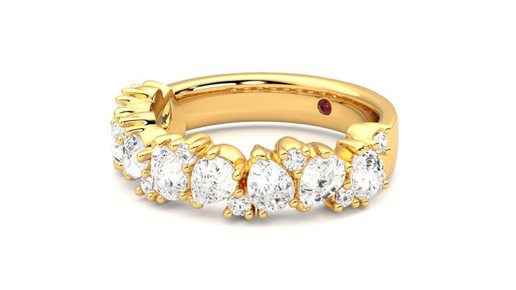 Taylor & Hart Wonder Wedding Ring 360 degree image 23