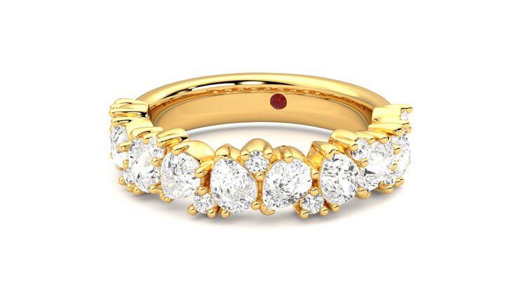 Taylor & Hart Wonder Wedding Ring 360 degree image 26