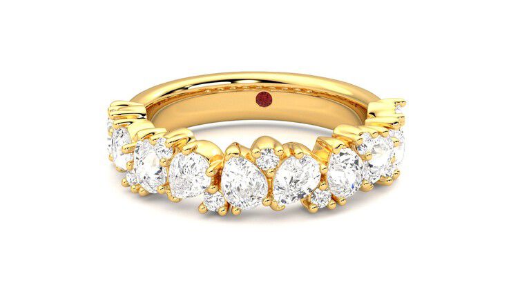 Taylor & Hart Wonder Wedding Ring 360 degree image 27