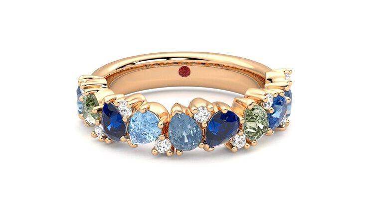 Taylor & Hart Wonder Wedding Ring 360 degree image 0
