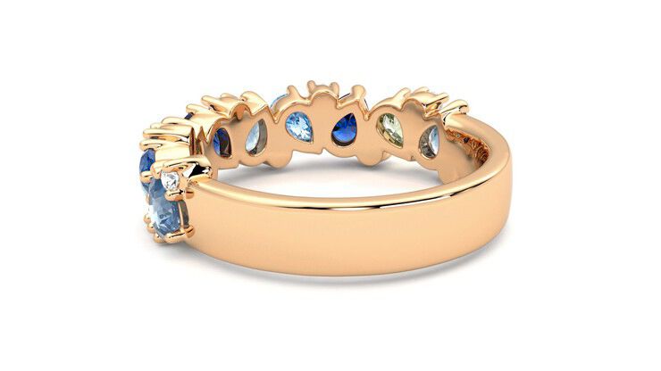 Taylor & Hart Wonder Wedding Ring 360 degree image 17