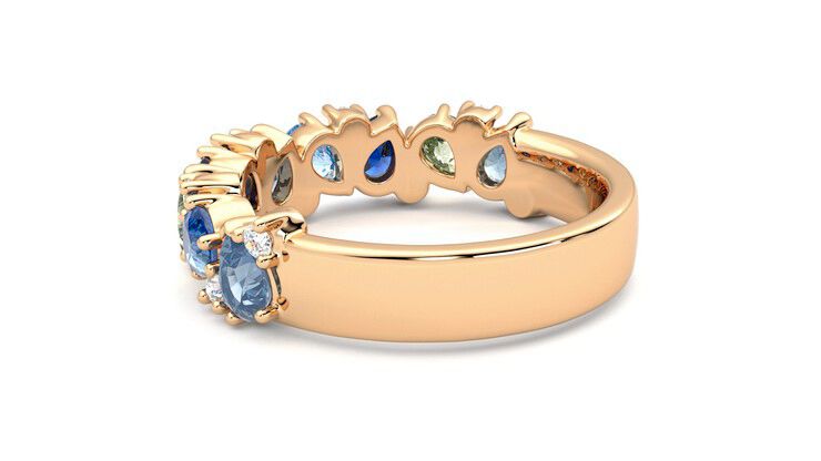 Taylor & Hart Wonder Wedding Ring 360 degree image 18
