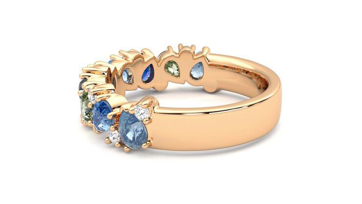 Taylor & Hart Wonder Wedding Ring 360 degree image 19