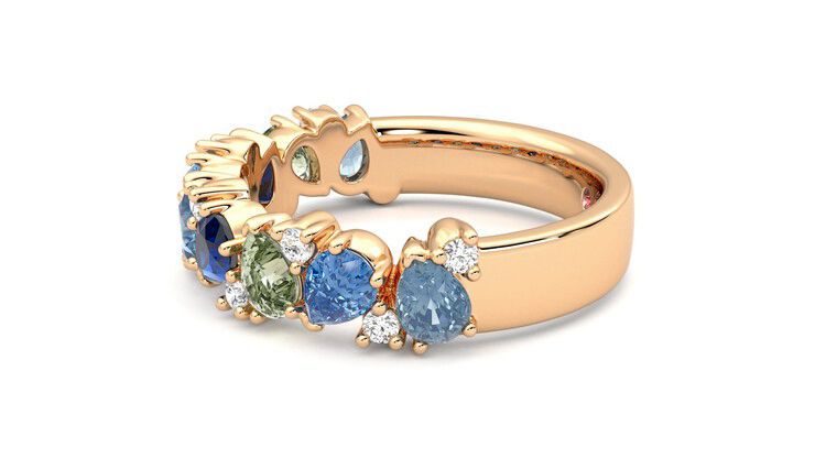 Taylor & Hart Wonder Wedding Ring 360 degree image 21