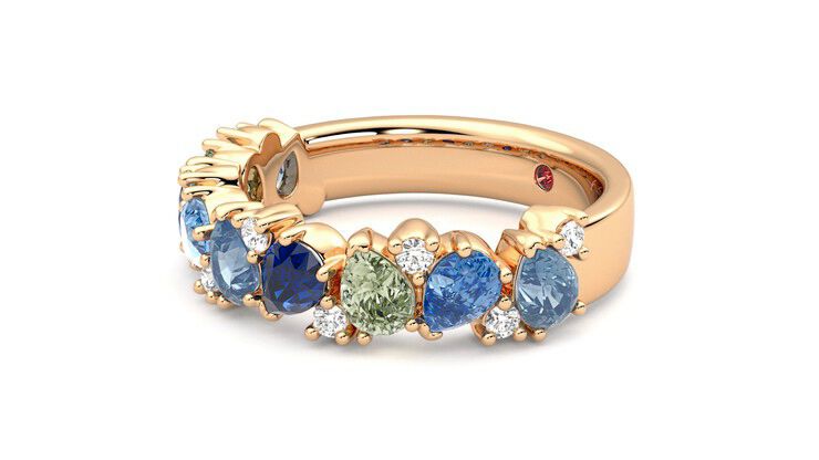 Taylor & Hart Wonder Wedding Ring 360 degree image 23
