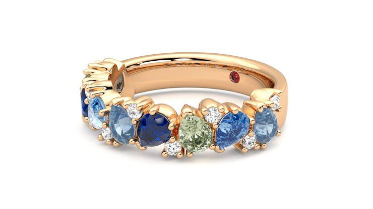 Taylor & Hart Wonder Wedding Ring 360 degree image 24