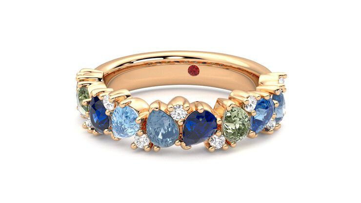 Taylor & Hart Wonder Wedding Ring 360 degree image 27